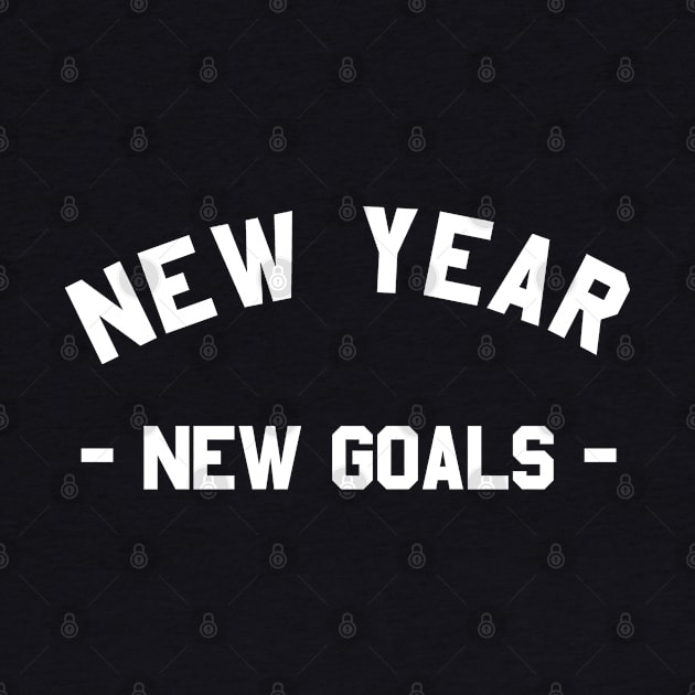 New Year New Goals Workout Fitness by Flippin' Sweet Gear